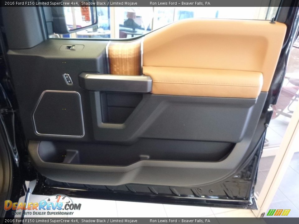 Door Panel of 2016 Ford F150 Limited SuperCrew 4x4 Photo #4