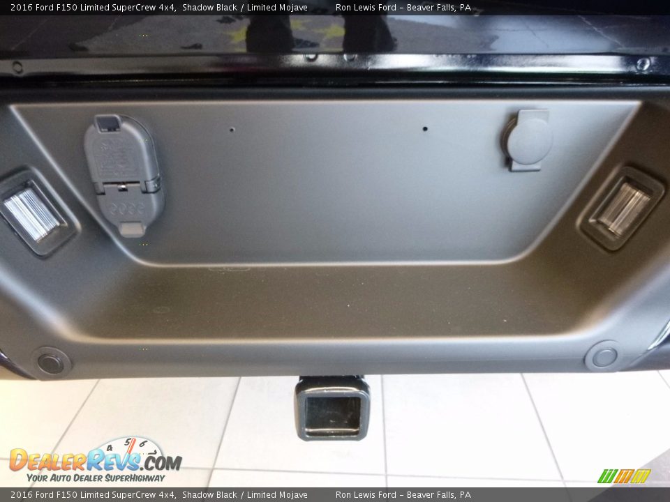 2016 Ford F150 Limited SuperCrew 4x4 Shadow Black / Limited Mojave Photo #7