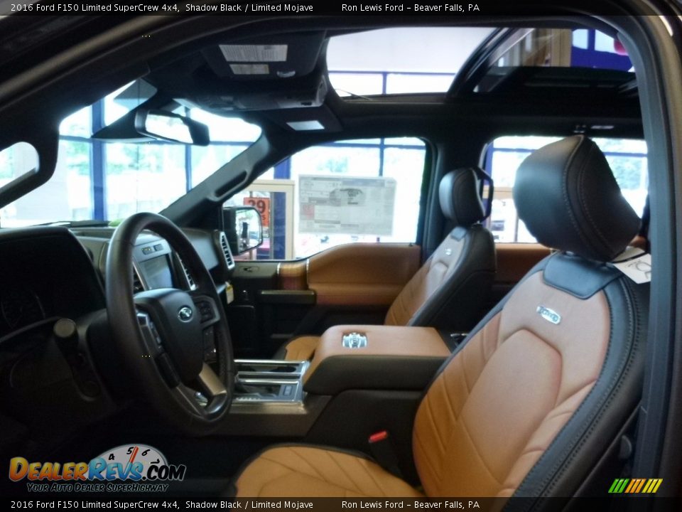 Limited Mojave Interior - 2016 Ford F150 Limited SuperCrew 4x4 Photo #10