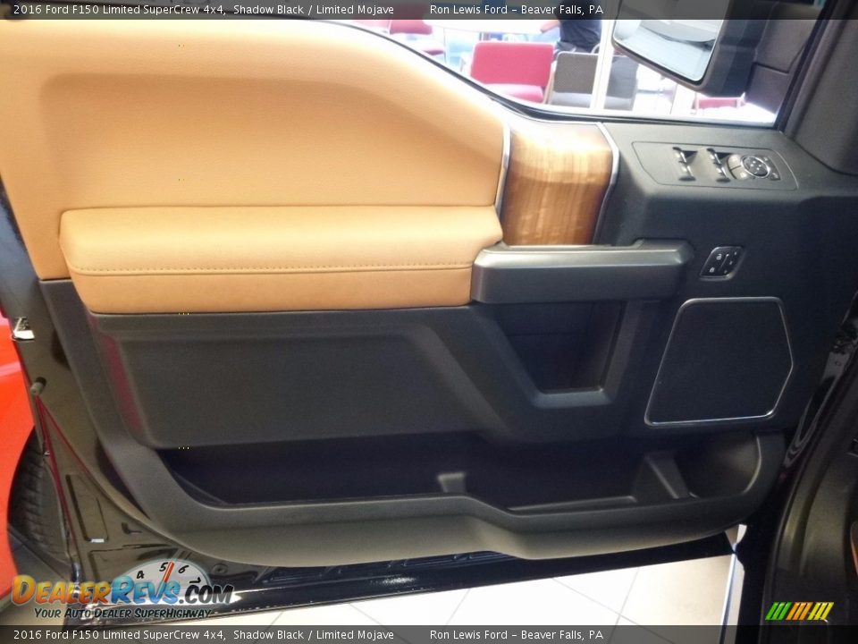 Door Panel of 2016 Ford F150 Limited SuperCrew 4x4 Photo #13