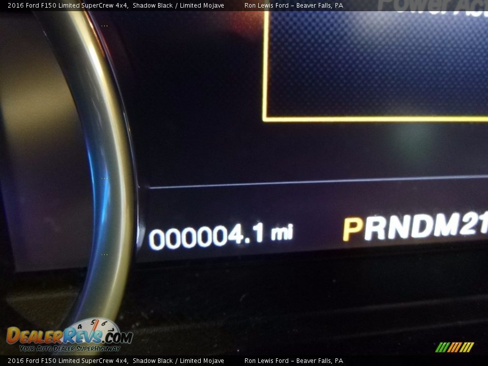 2016 Ford F150 Limited SuperCrew 4x4 Shadow Black / Limited Mojave Photo #20
