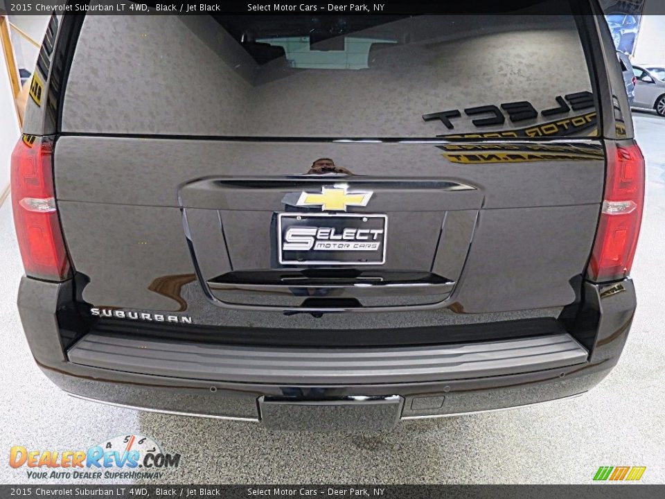 2015 Chevrolet Suburban LT 4WD Black / Jet Black Photo #5