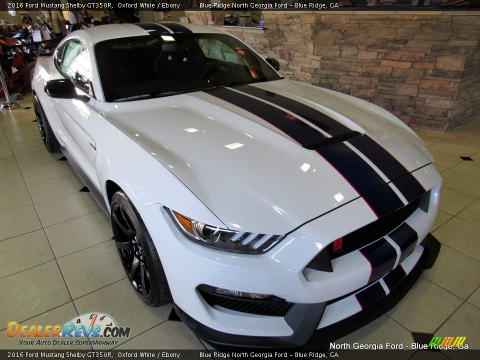 2016 Ford Mustang Shelby GT350R Oxford White / Ebony Photo #7