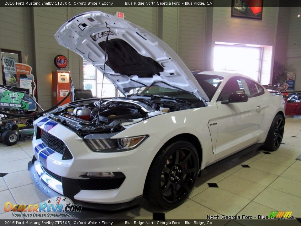 2016 Ford Mustang Shelby GT350R Oxford White / Ebony Photo #9