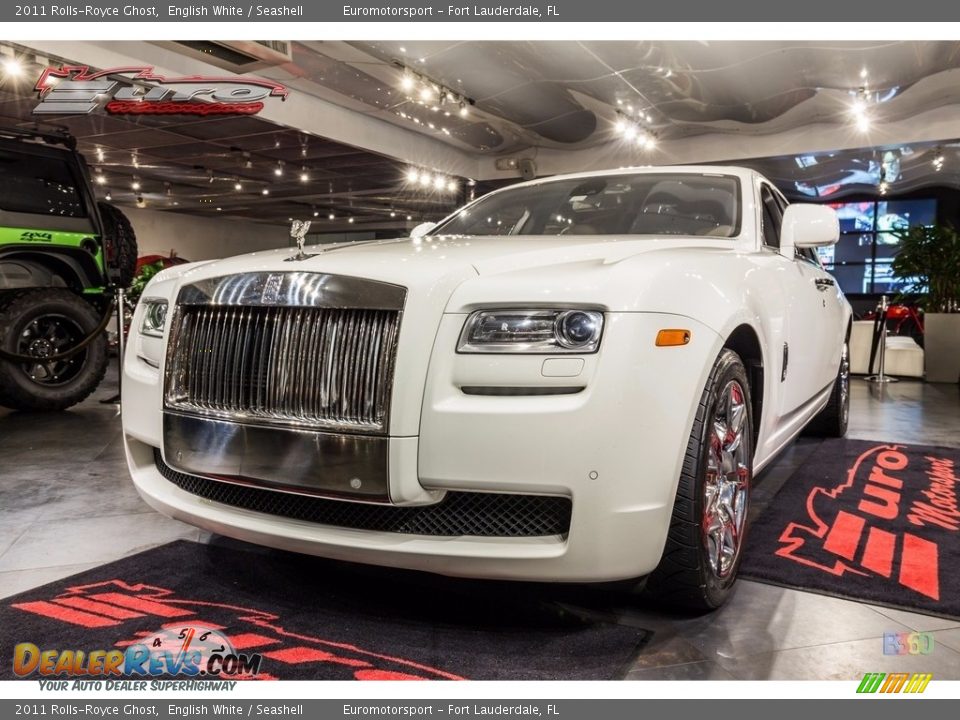 2011 Rolls-Royce Ghost English White / Seashell Photo #13