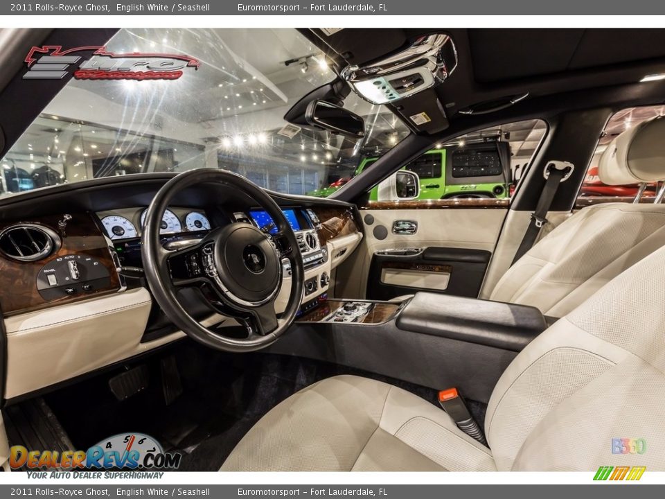 2011 Rolls-Royce Ghost English White / Seashell Photo #17