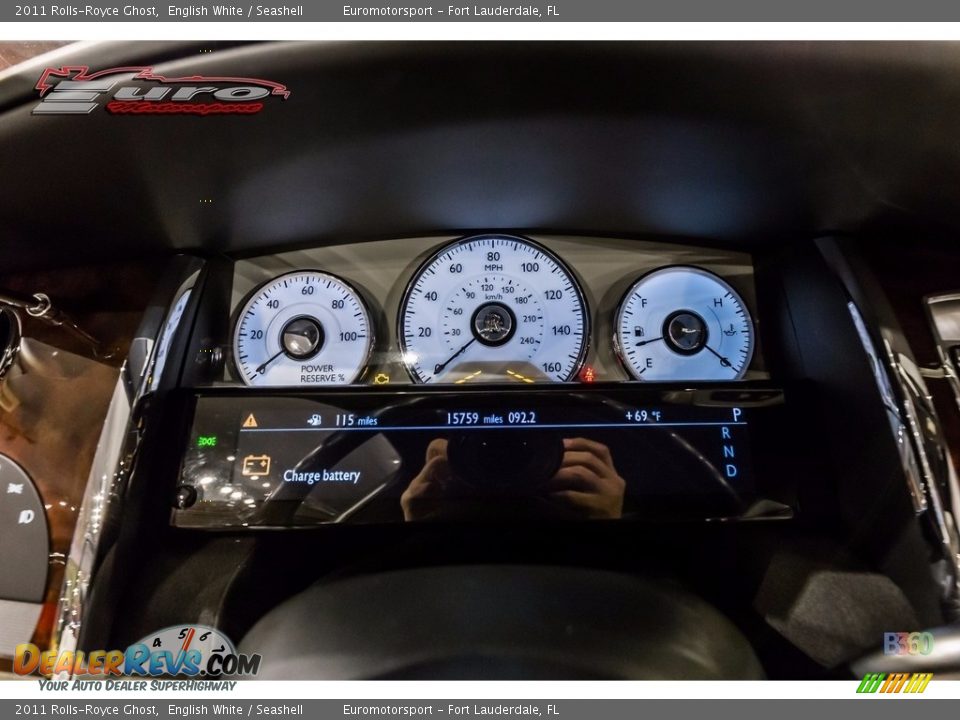 2011 Rolls-Royce Ghost English White / Seashell Photo #21