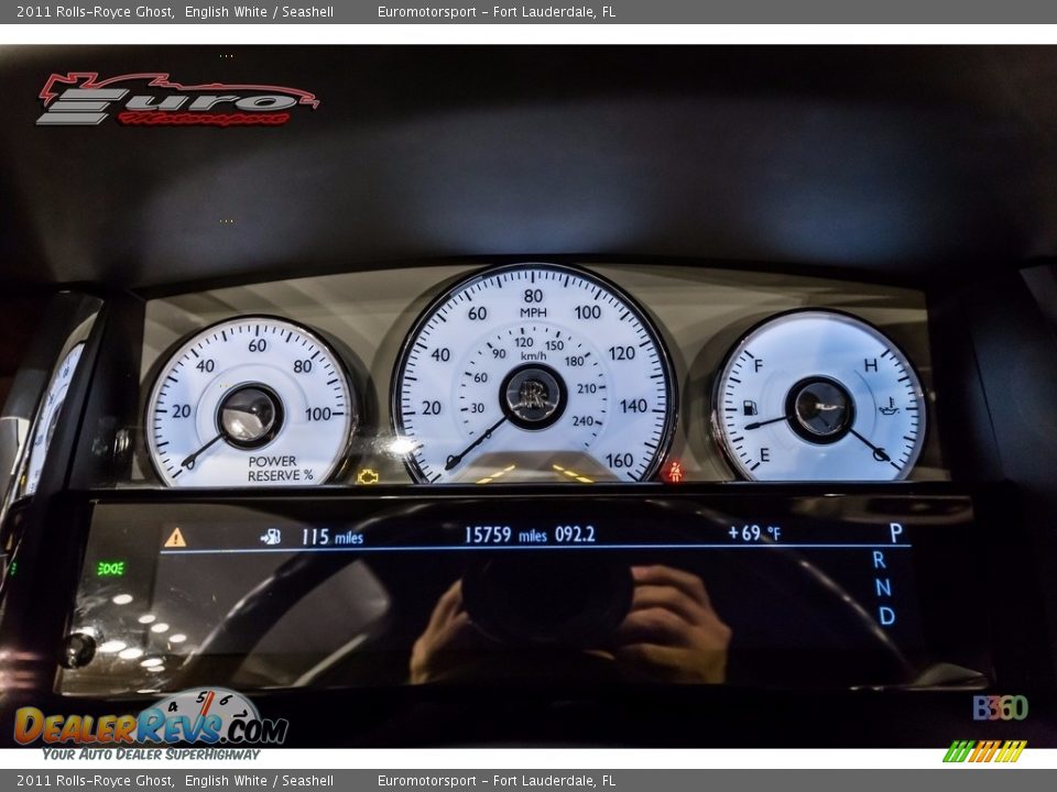 2011 Rolls-Royce Ghost English White / Seashell Photo #22