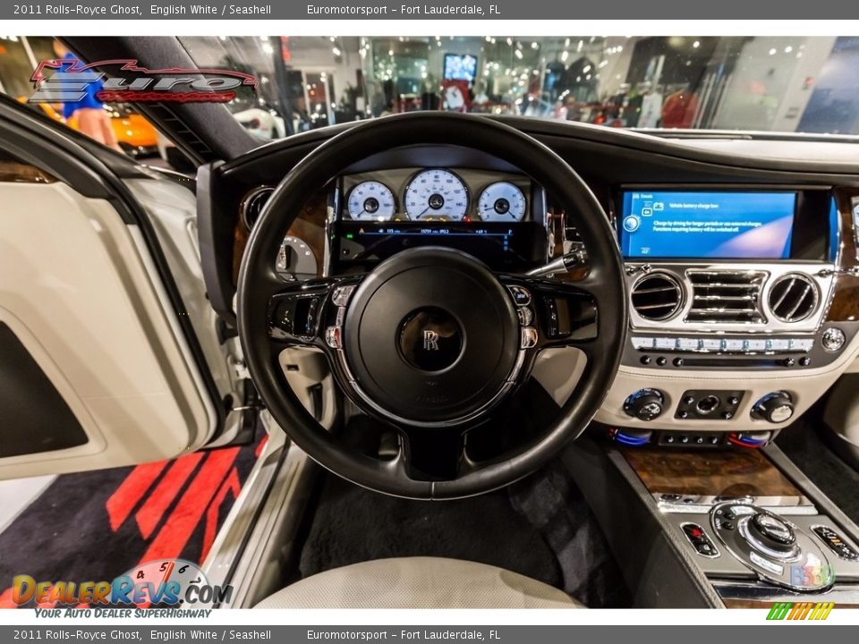 2011 Rolls-Royce Ghost English White / Seashell Photo #23