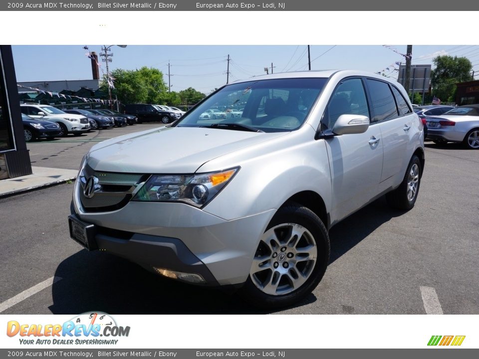 2009 Acura MDX Technology Billet Silver Metallic / Ebony Photo #1