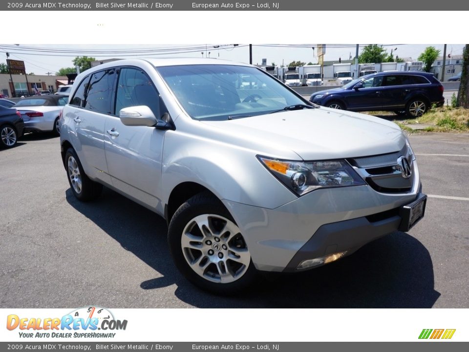 2009 Acura MDX Technology Billet Silver Metallic / Ebony Photo #2