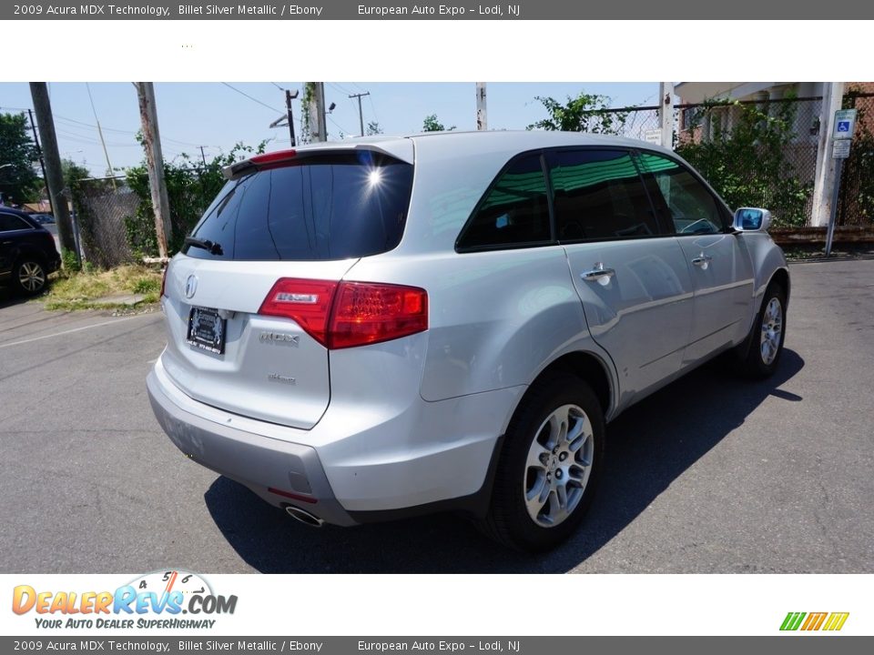 2009 Acura MDX Technology Billet Silver Metallic / Ebony Photo #4