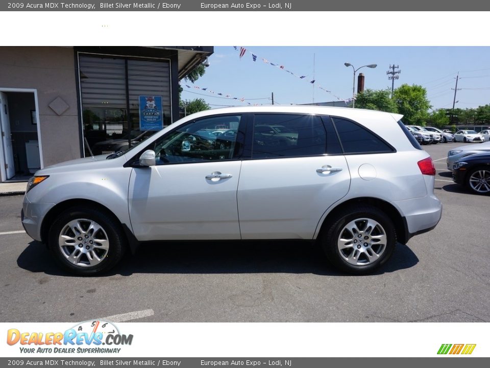 2009 Acura MDX Technology Billet Silver Metallic / Ebony Photo #12