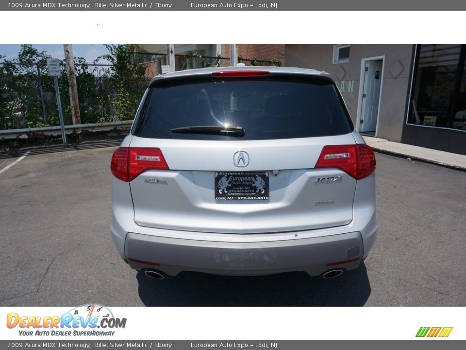 2009 Acura MDX Technology Billet Silver Metallic / Ebony Photo #13