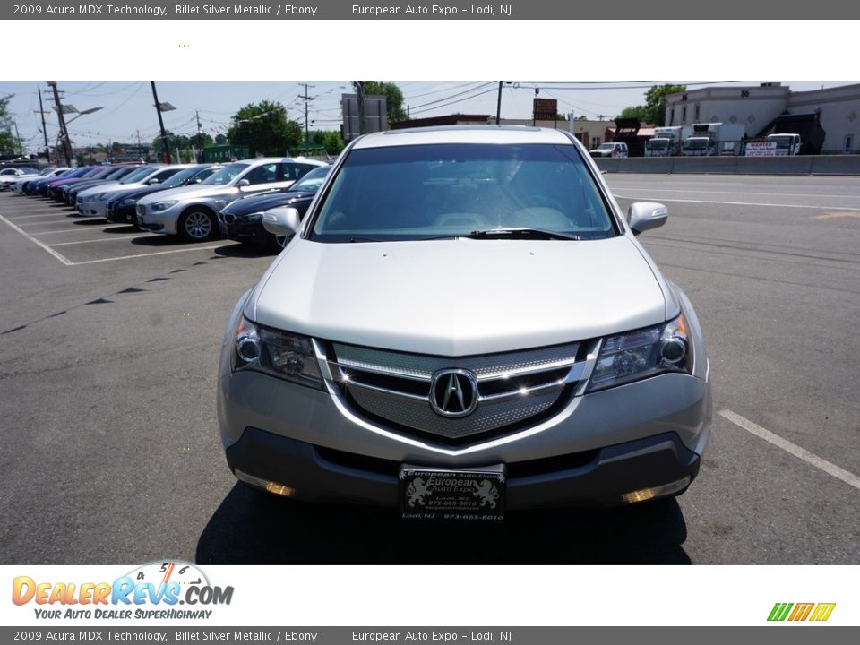 2009 Acura MDX Technology Billet Silver Metallic / Ebony Photo #14