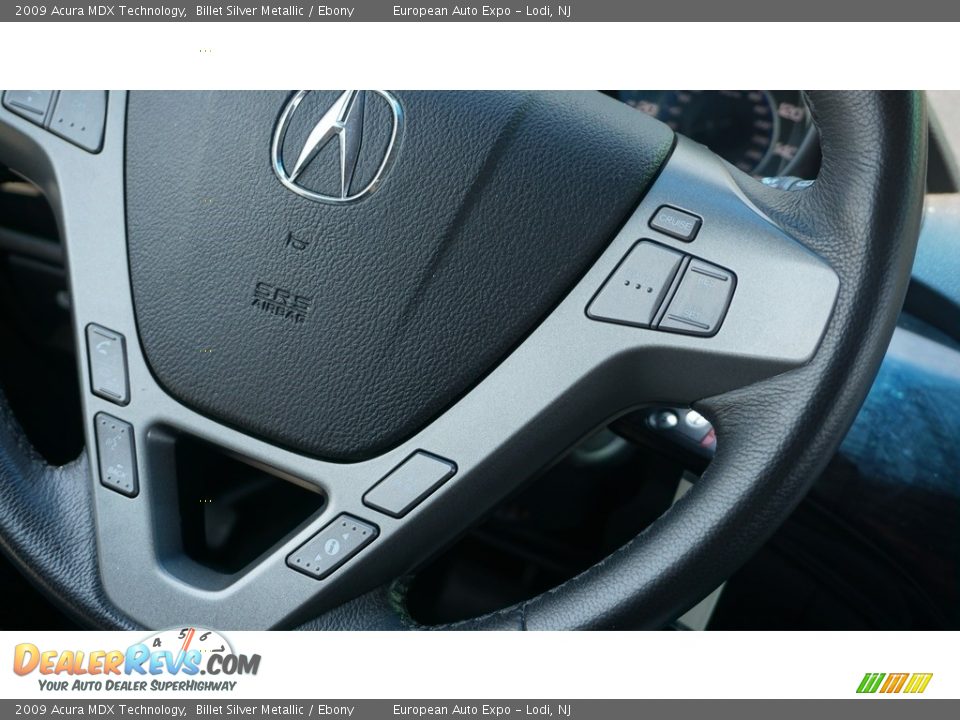 2009 Acura MDX Technology Billet Silver Metallic / Ebony Photo #16