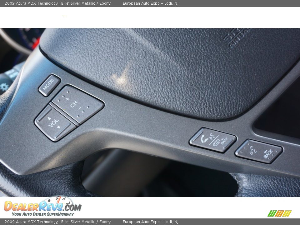 2009 Acura MDX Technology Billet Silver Metallic / Ebony Photo #17