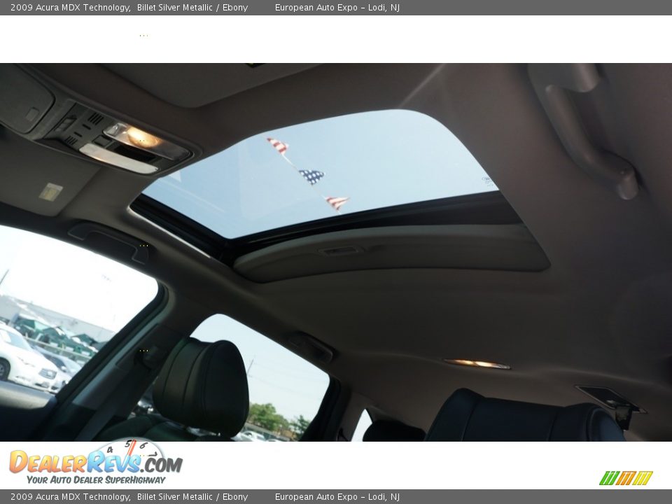 2009 Acura MDX Technology Billet Silver Metallic / Ebony Photo #25