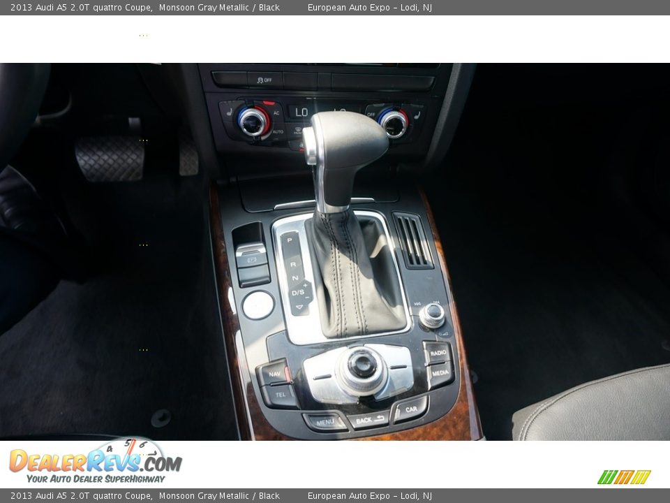 2013 Audi A5 2.0T quattro Coupe Monsoon Gray Metallic / Black Photo #16
