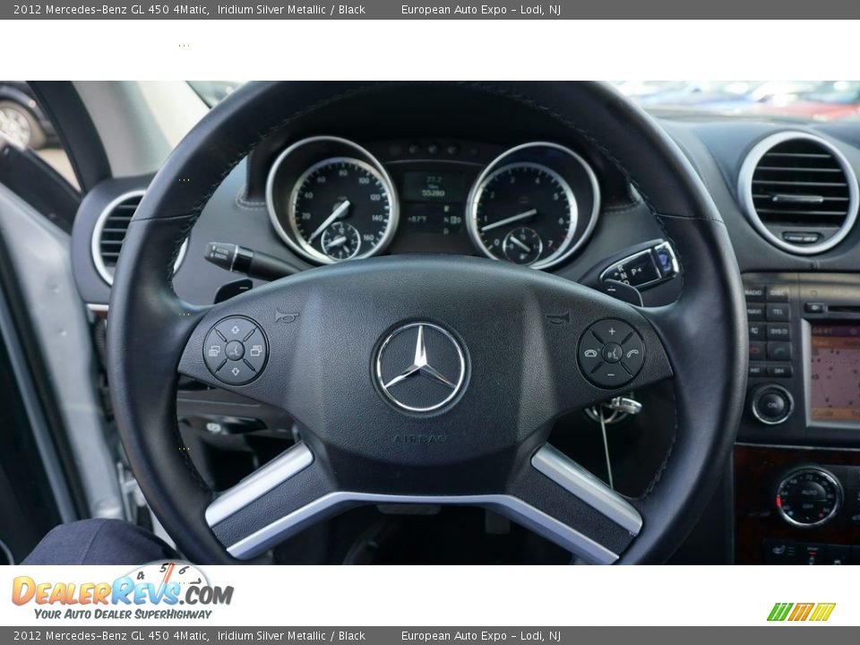 2012 Mercedes-Benz GL 450 4Matic Iridium Silver Metallic / Black Photo #5