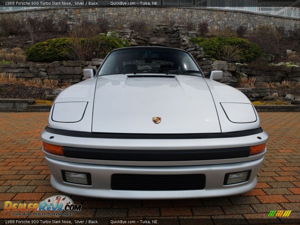 1988 Porsche 930 Turbo Slant Nose Silver / Black Photo #3