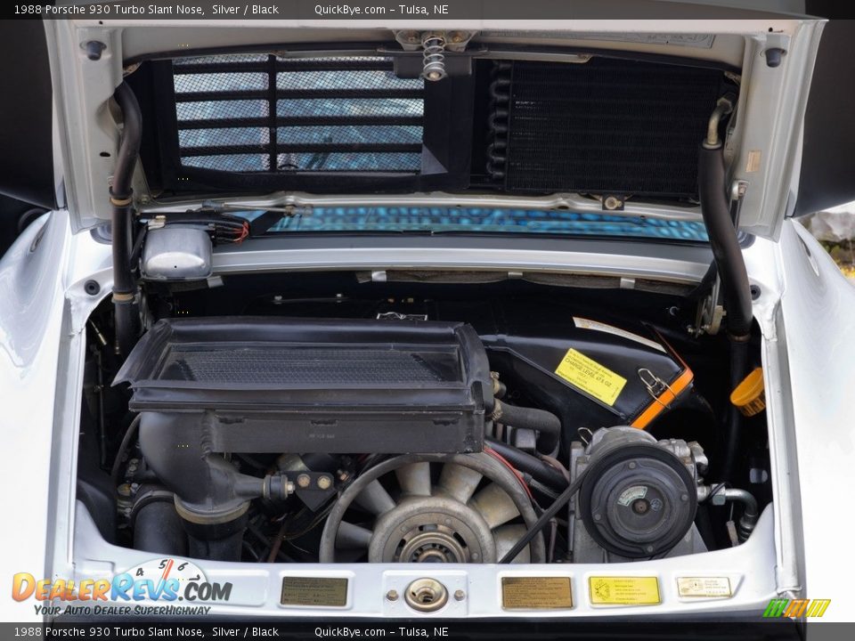 1988 Porsche 930 Turbo Slant Nose 3.3 Liter Turbocharged Flat 6 Cylinder Engine Photo #7