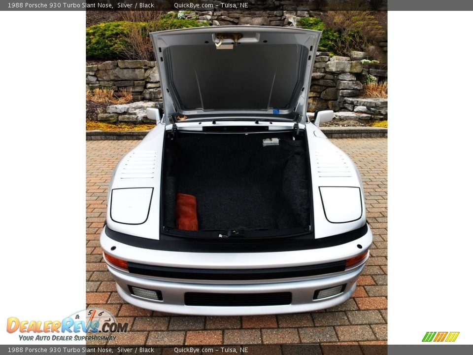 1988 Porsche 930 Turbo Slant Nose Silver / Black Photo #8