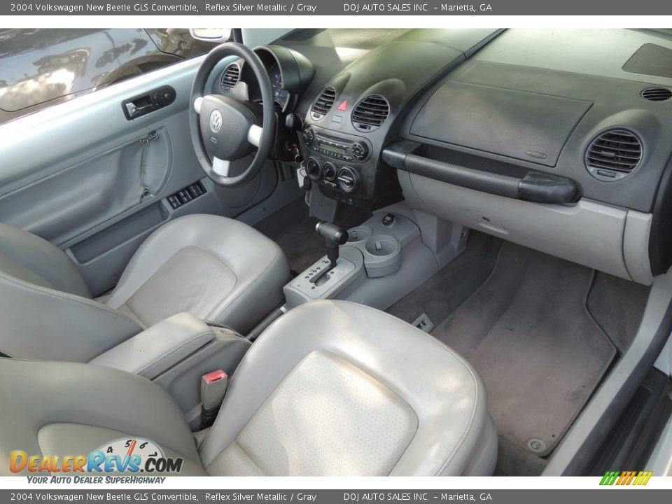 Gray Interior - 2004 Volkswagen New Beetle GLS Convertible Photo #10