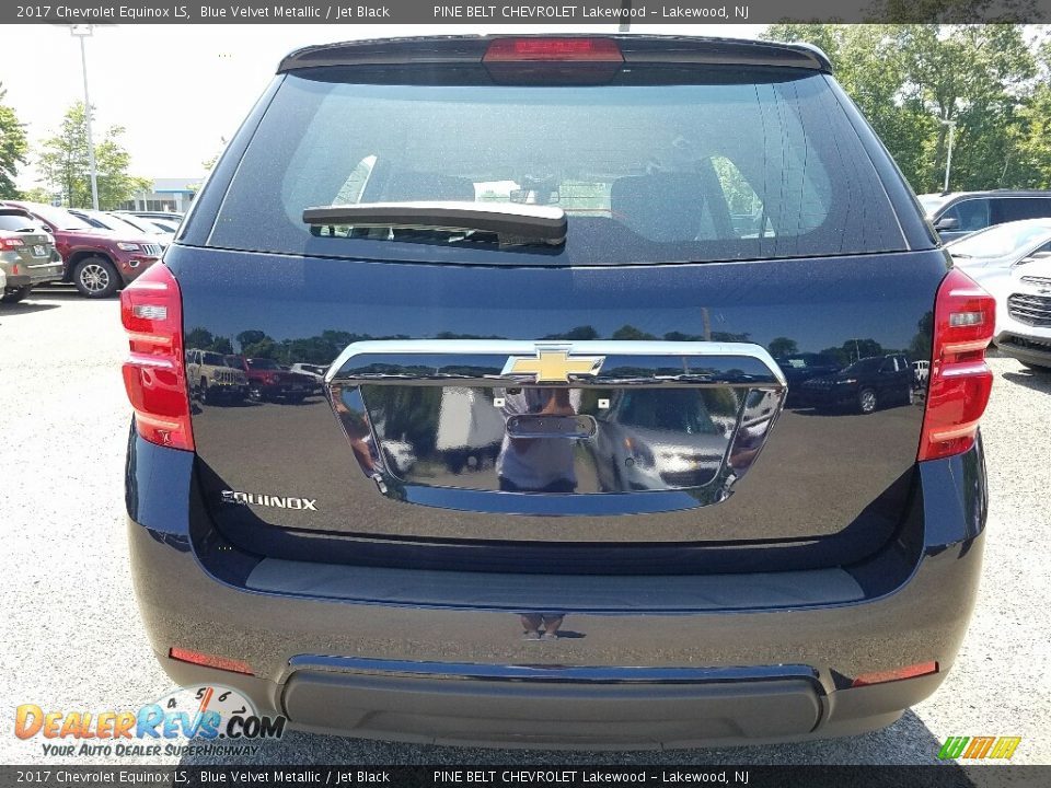 2017 Chevrolet Equinox LS Blue Velvet Metallic / Jet Black Photo #5