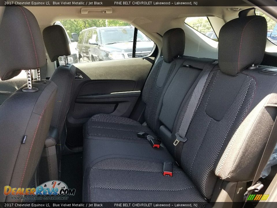 2017 Chevrolet Equinox LS Blue Velvet Metallic / Jet Black Photo #6