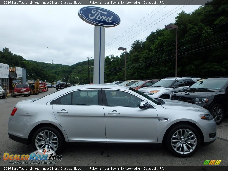 2016 Ford Taurus Limited Ingot Silver / Charcoal Black Photo #1