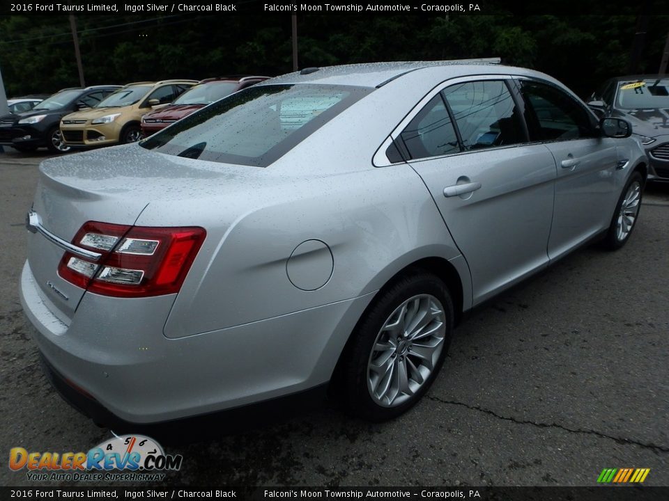 2016 Ford Taurus Limited Ingot Silver / Charcoal Black Photo #2