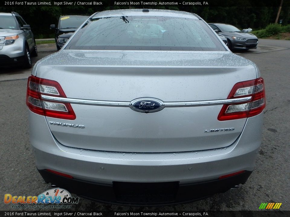 2016 Ford Taurus Limited Ingot Silver / Charcoal Black Photo #3