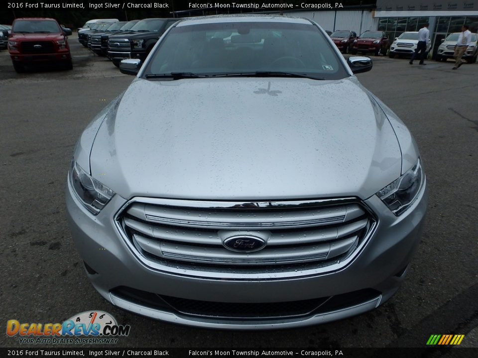 2016 Ford Taurus Limited Ingot Silver / Charcoal Black Photo #7
