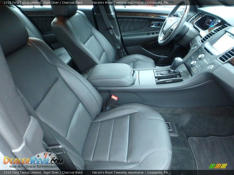 2016 Ford Taurus Limited Ingot Silver / Charcoal Black Photo #10