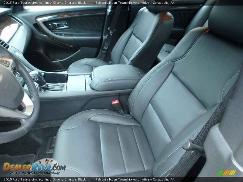 2016 Ford Taurus Limited Ingot Silver / Charcoal Black Photo #15