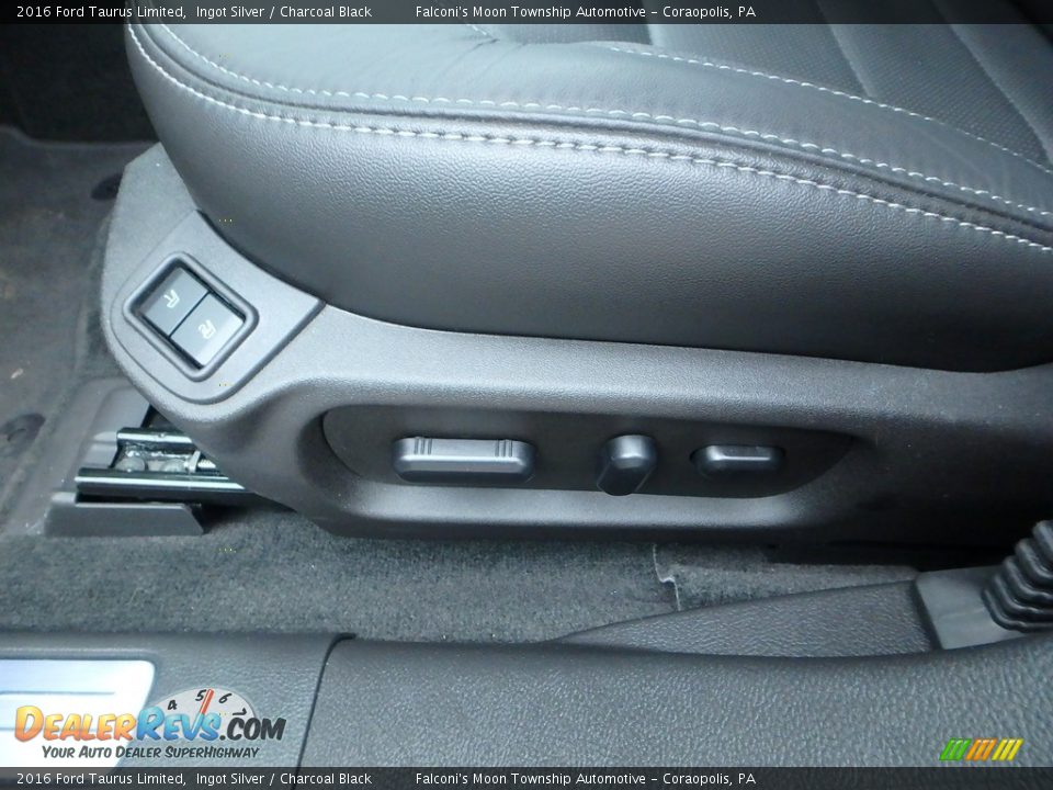 2016 Ford Taurus Limited Ingot Silver / Charcoal Black Photo #20