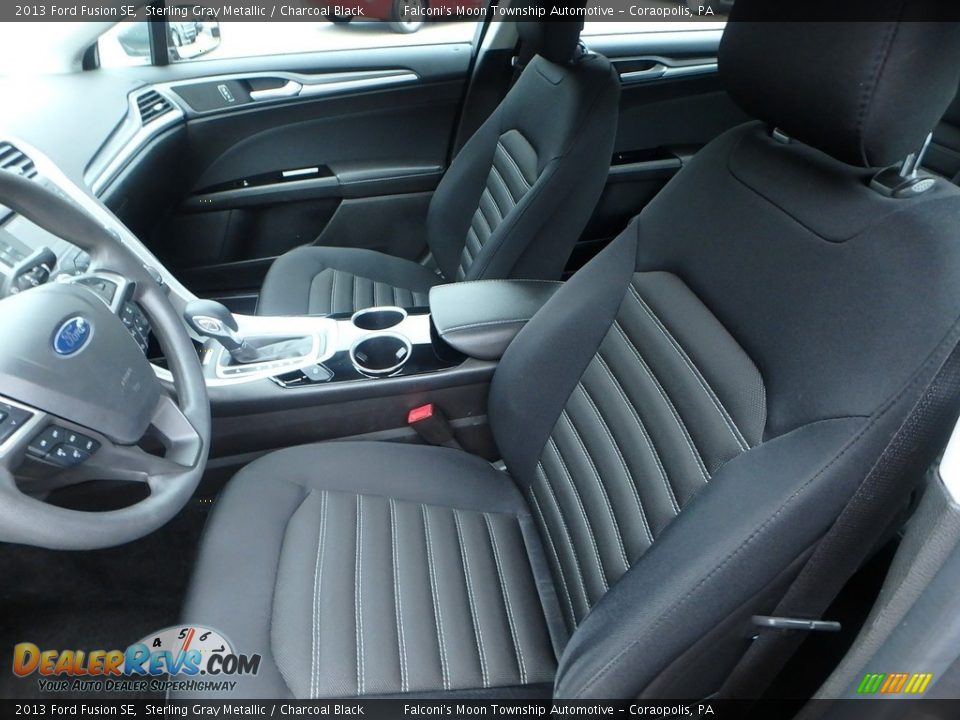 2013 Ford Fusion SE Sterling Gray Metallic / Charcoal Black Photo #15