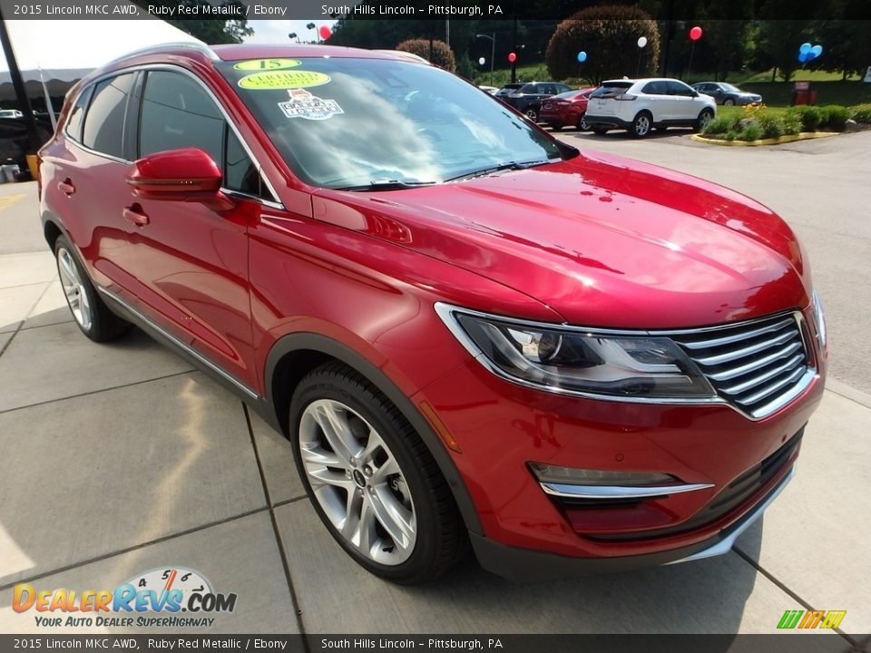 2015 Lincoln MKC AWD Ruby Red Metallic / Ebony Photo #8