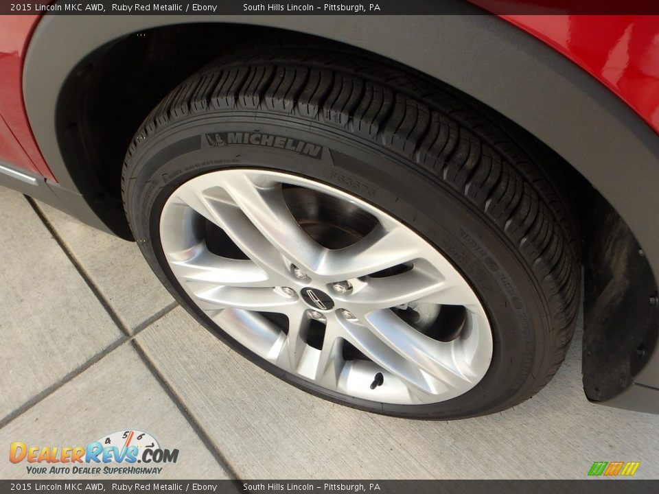 2015 Lincoln MKC AWD Ruby Red Metallic / Ebony Photo #10