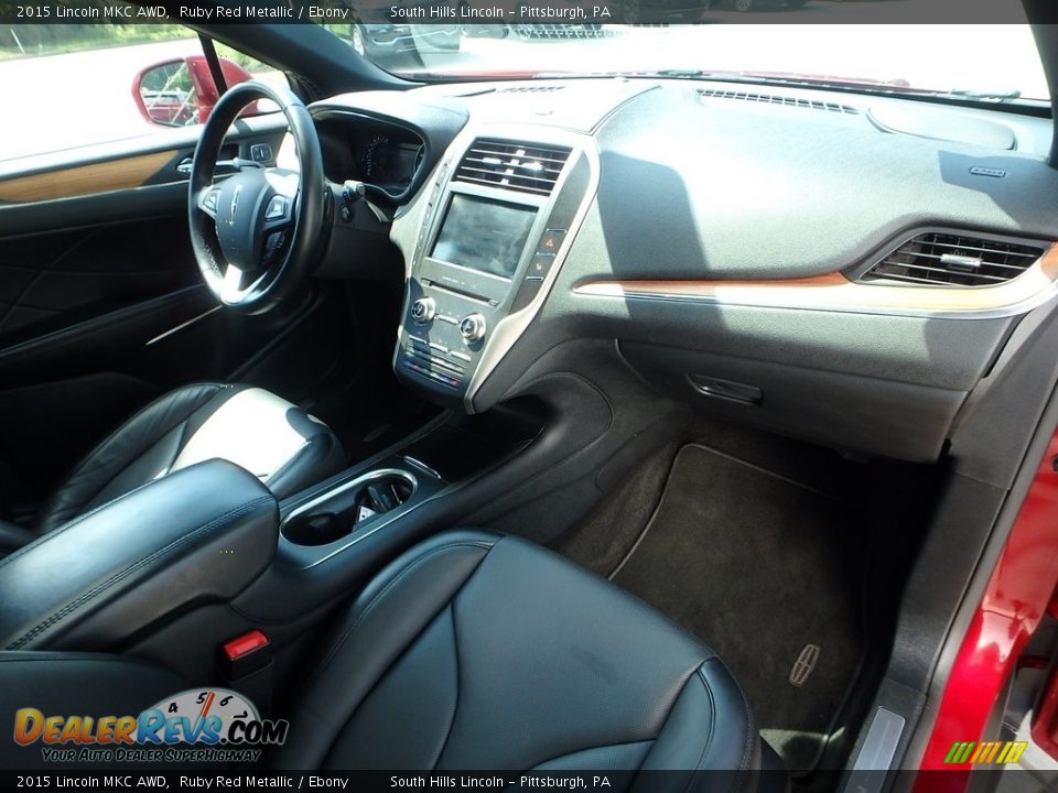 2015 Lincoln MKC AWD Ruby Red Metallic / Ebony Photo #12