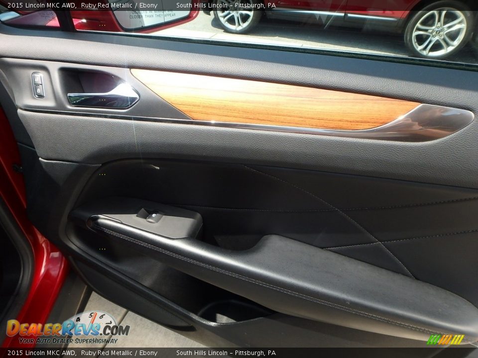2015 Lincoln MKC AWD Ruby Red Metallic / Ebony Photo #13