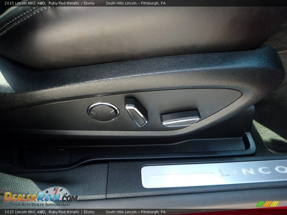 2015 Lincoln MKC AWD Ruby Red Metallic / Ebony Photo #14