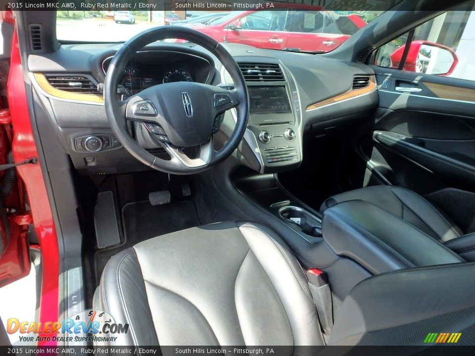 2015 Lincoln MKC AWD Ruby Red Metallic / Ebony Photo #18