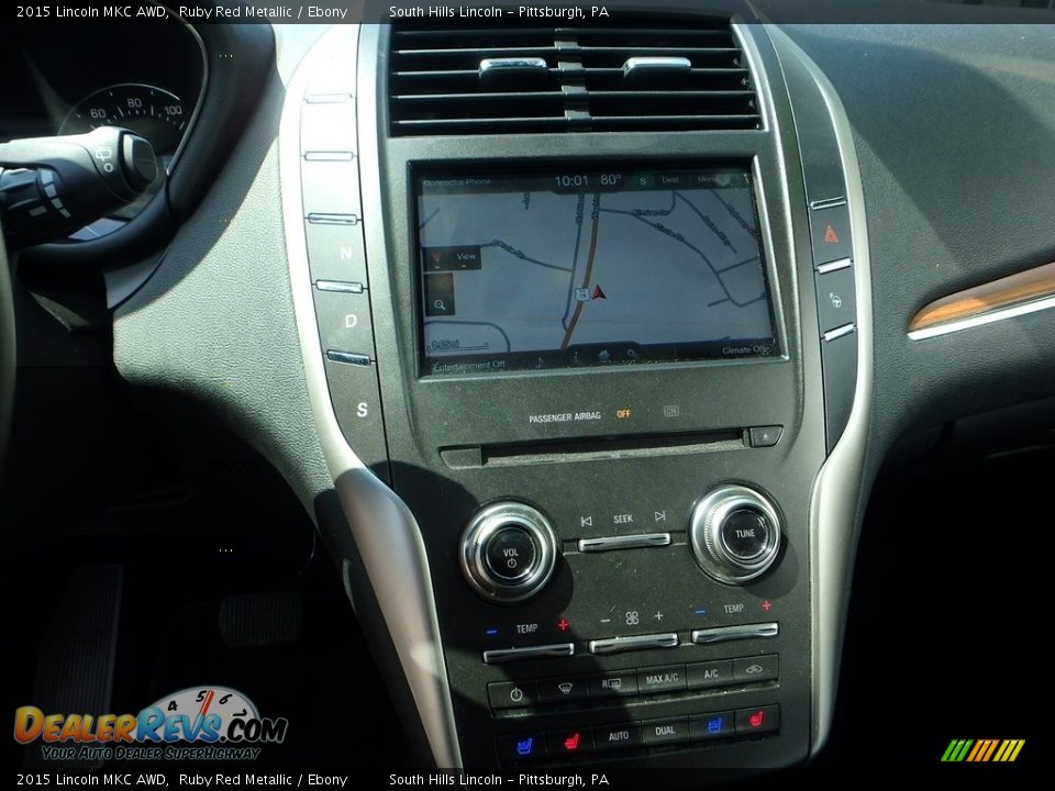 2015 Lincoln MKC AWD Ruby Red Metallic / Ebony Photo #22