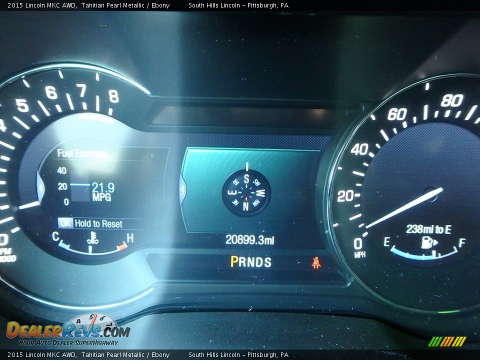 2015 Lincoln MKC AWD Tahitian Pearl Metallic / Ebony Photo #24