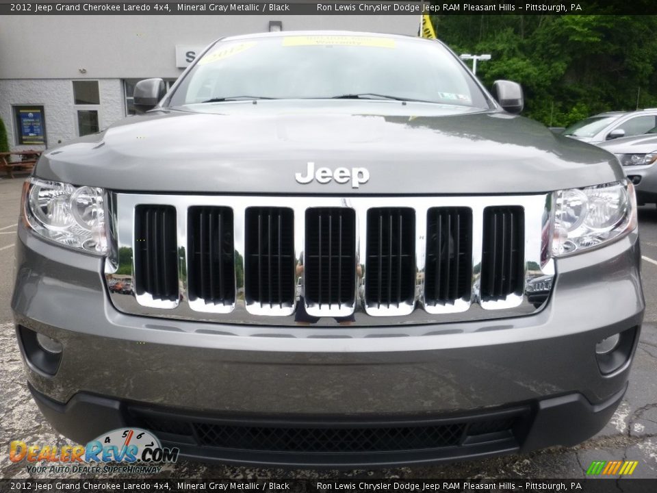 2012 Jeep Grand Cherokee Laredo 4x4 Mineral Gray Metallic / Black Photo #9