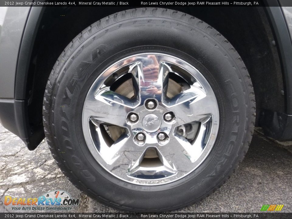 2012 Jeep Grand Cherokee Laredo 4x4 Mineral Gray Metallic / Black Photo #10