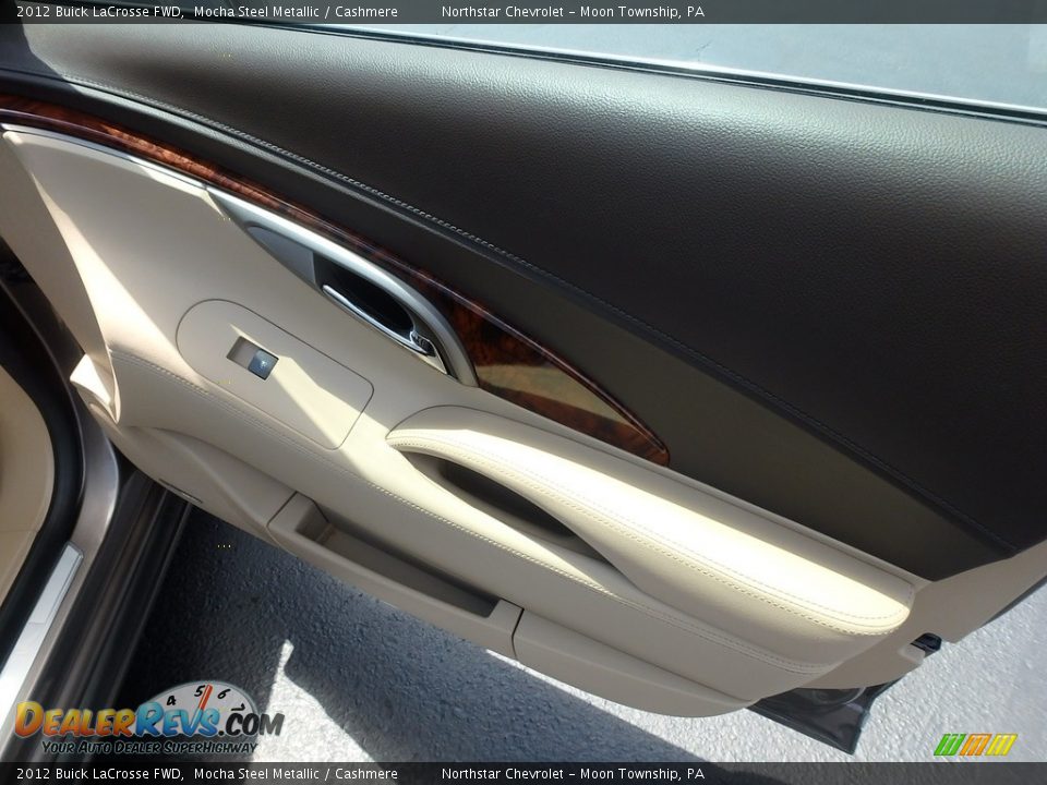 2012 Buick LaCrosse FWD Mocha Steel Metallic / Cashmere Photo #16