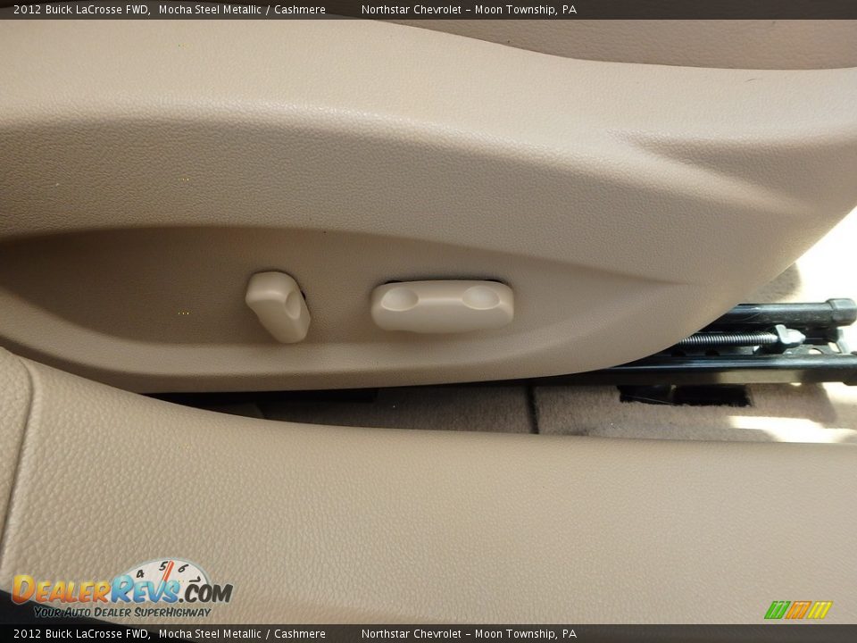 2012 Buick LaCrosse FWD Mocha Steel Metallic / Cashmere Photo #17